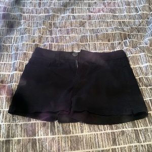 SO Black Shortie Shorts